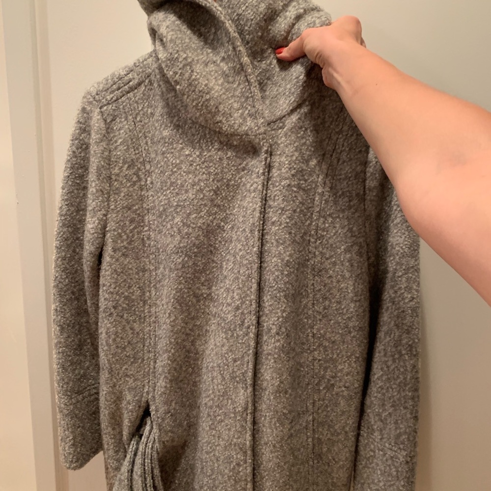 Motherhood wool coat